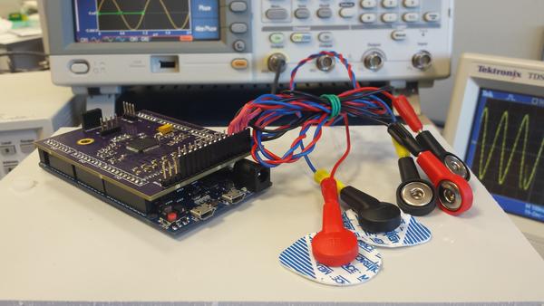 Prototipo de Signalino en el banco de pruebas.
